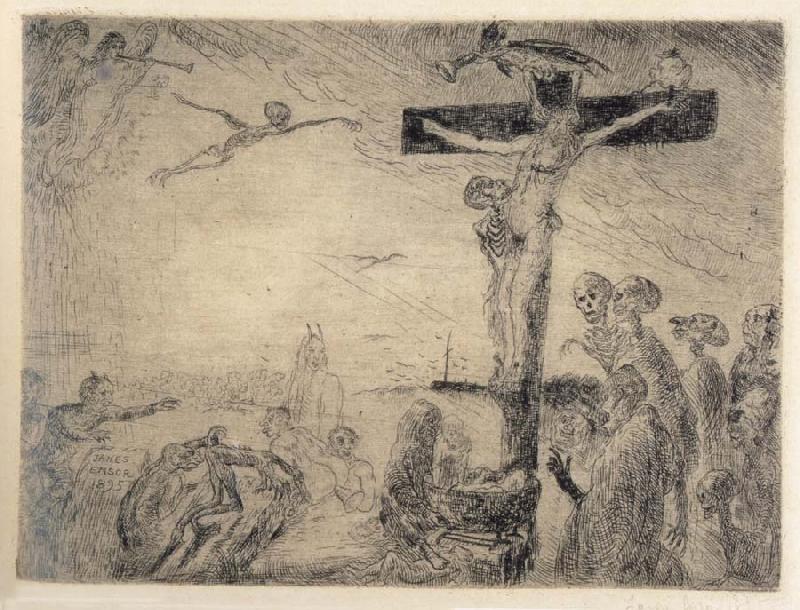 James Ensor Christ Tormented by Demons